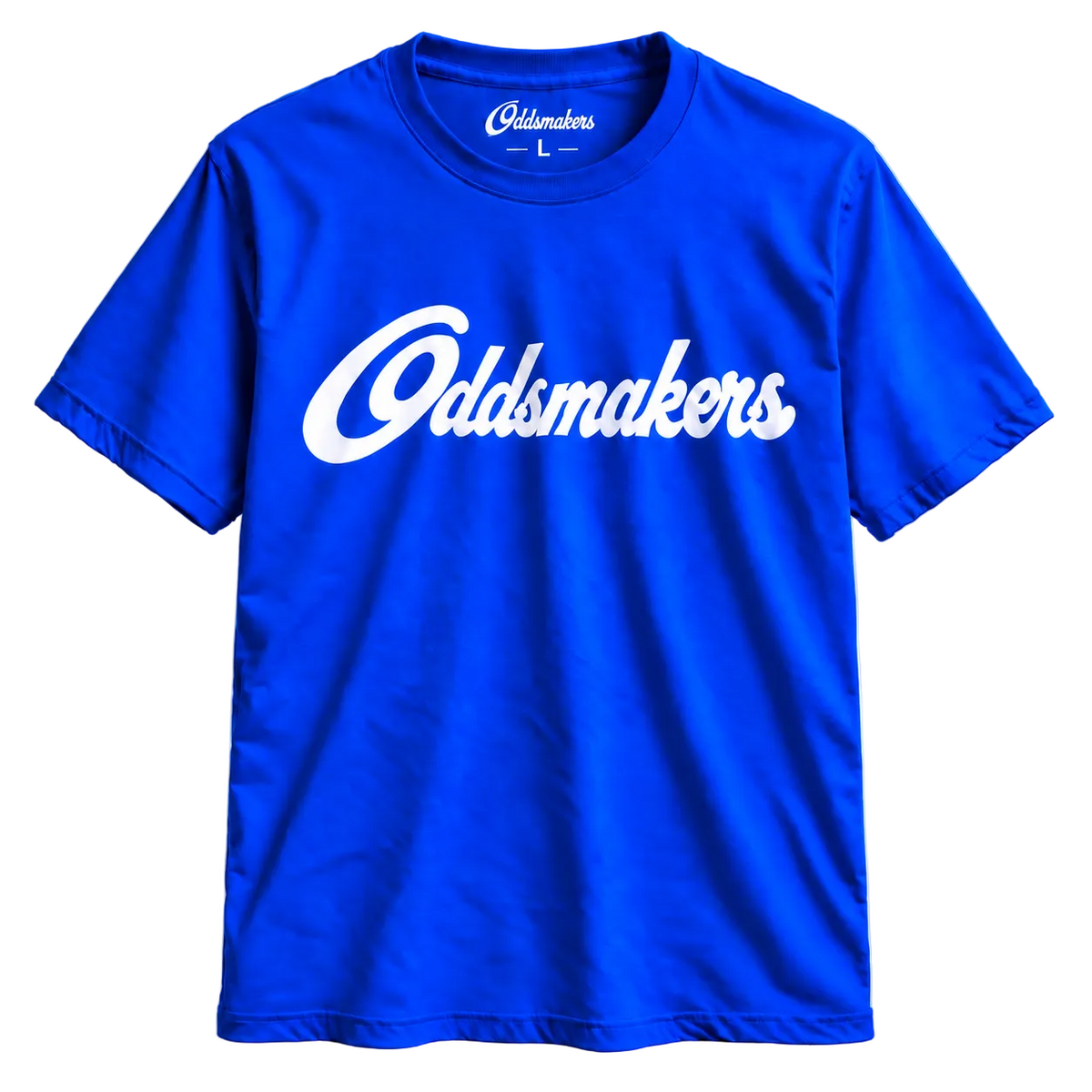 Royal Blue Statement Tee By Oddsmakers
