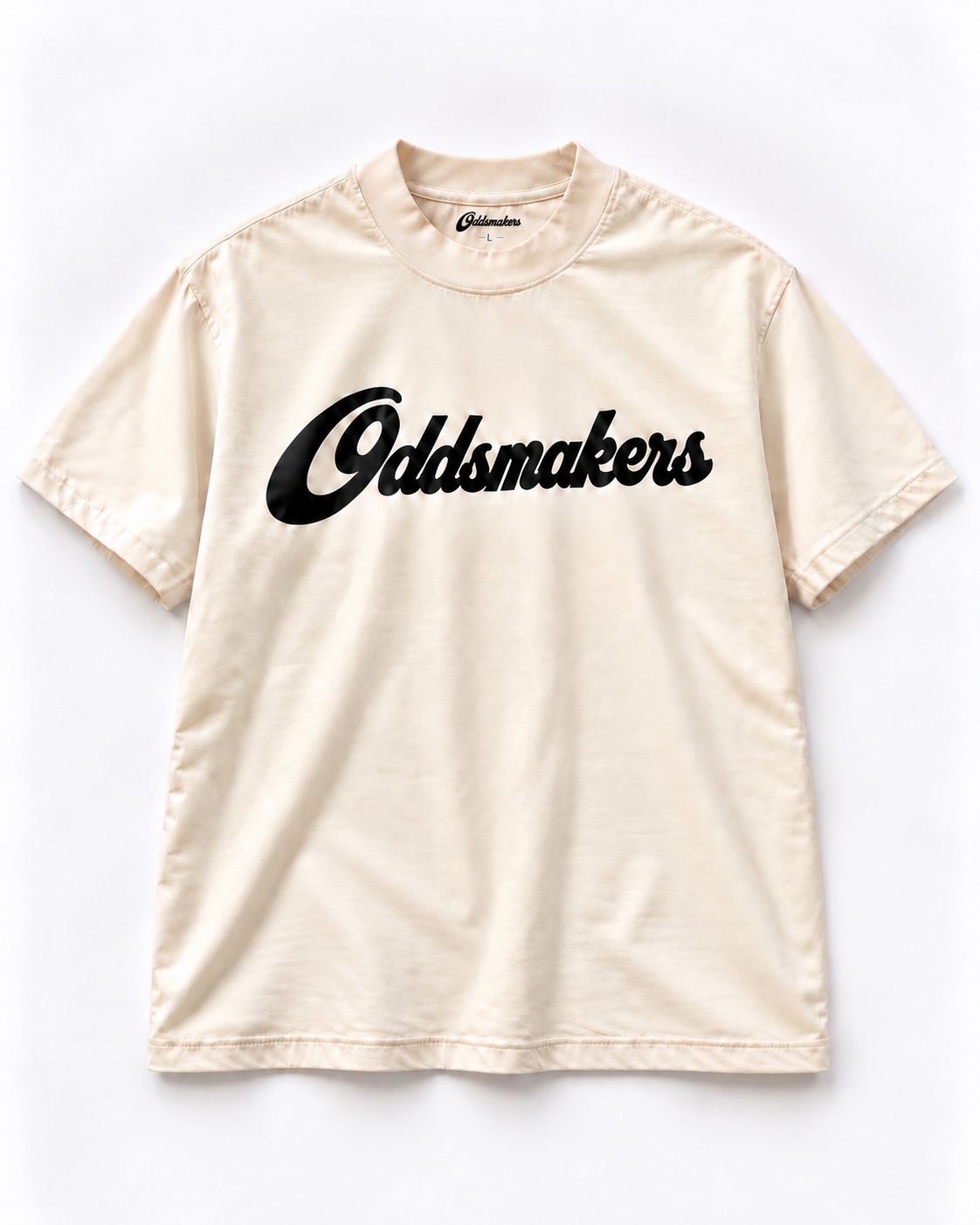 The Cream Statement Tee from The Statement Collection by Oddsmakers