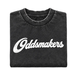 The Statement Collection by Oddsmakers "Premium Jean-Washed Denim Tee"