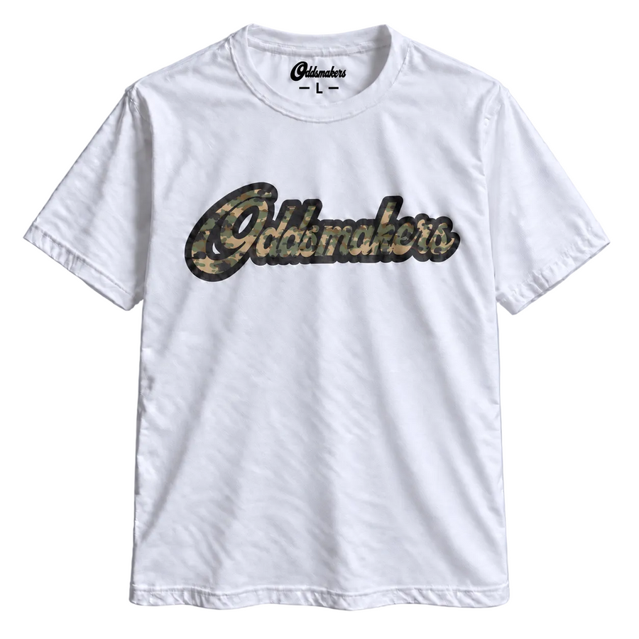 Camo Statement Tee By Oddsmakers