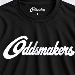 Black Statement Tee By Oddsmakers