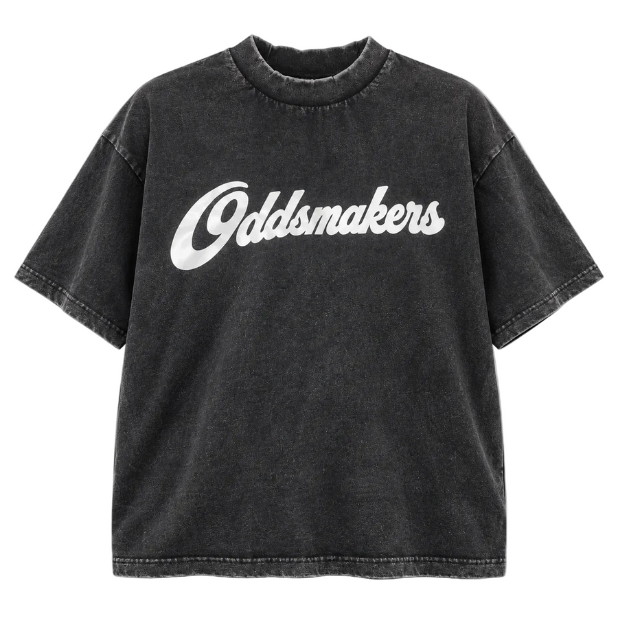 The Statement Collection by Oddsmakers "Premium Jean-Washed Denim Tee"