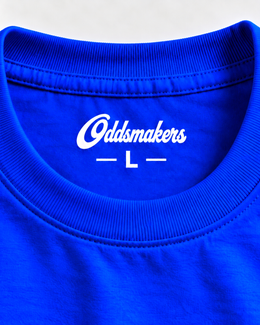 Royal Blue Statement Tee By Oddsmakers