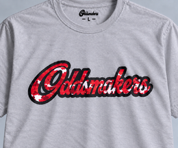 Red Camo Statement Tee By Oddsmakers