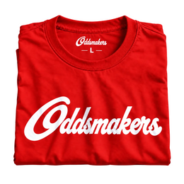 Red Statement Tee By Oddsmakers