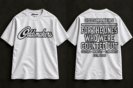 The White Out Statement Tee from the Statement Collection by Oddsmakers