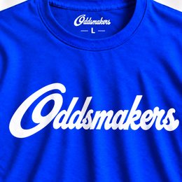 Royal Blue Statement Tee By Oddsmakers