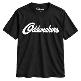 Black Statement Tee By Oddsmakers