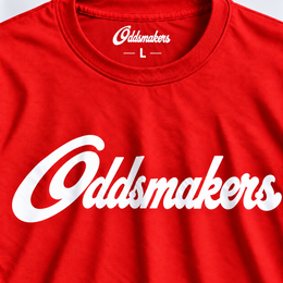 Red Statement Tee By Oddsmakers