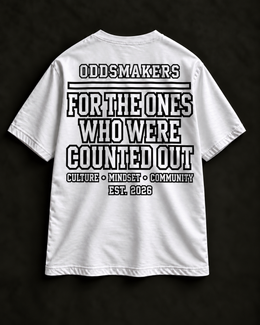 The White Out Statement Tee from the Statement Collection by Oddsmakers